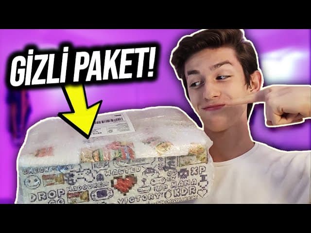 EVİME GELEN GİZLİ PAKET! (Ne Çıktı?)